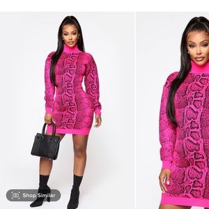 Drama free sweater Dress